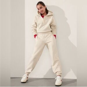 $59 Athleta Girl All Day Jogger Sz.12 L bone